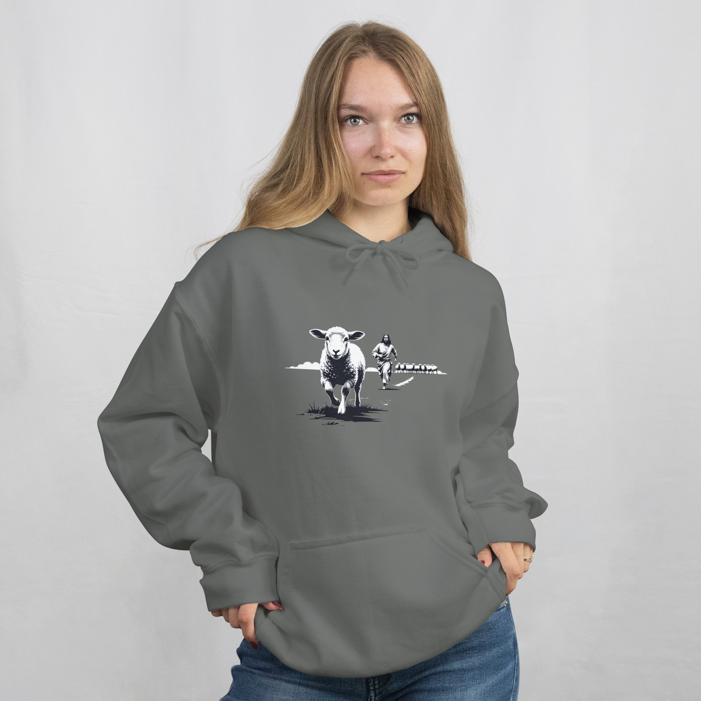 "He leaves the 99" Hoodie - Christian Hoodie