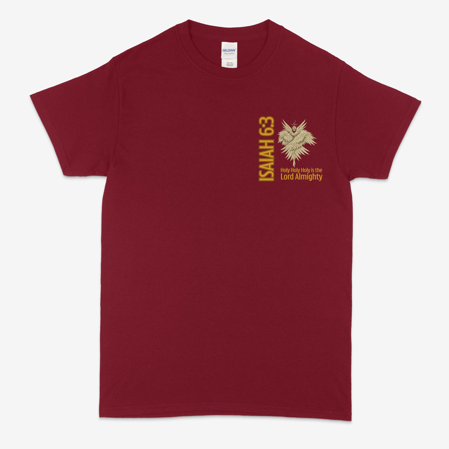 Isaiah 6:3 "His Glory" Adult T-Shirt