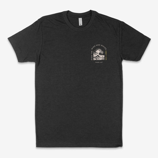 Mark 4:41 - "Obey Him" Adult T-Shirt