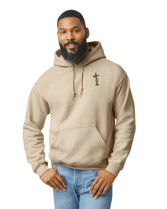 John 15:5 "Stay Connected" Adult Hoodie