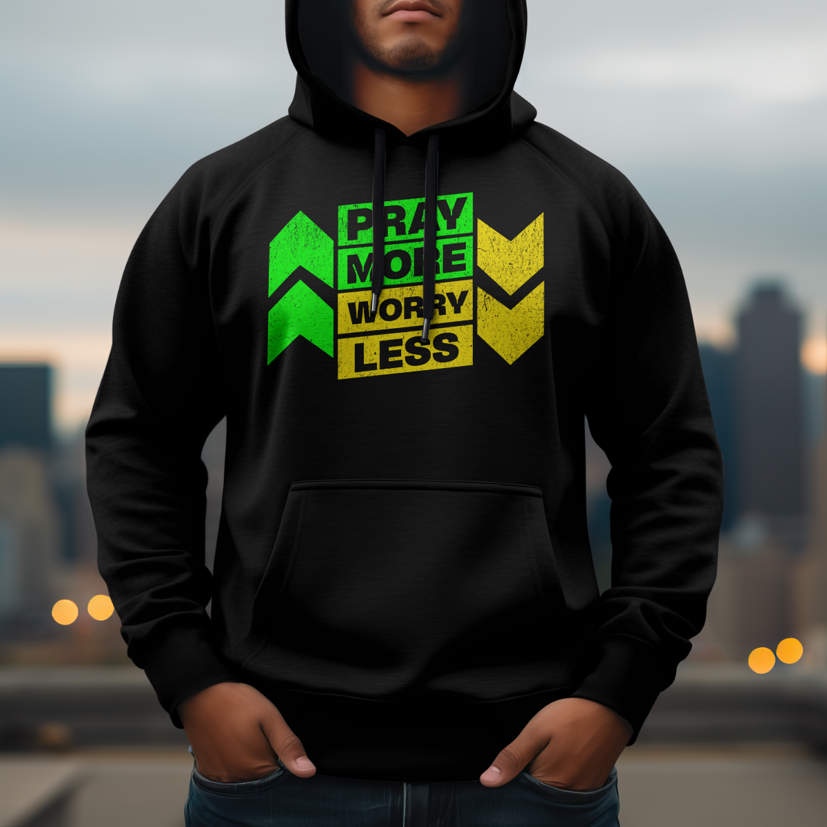 Pray More Worry Less Hoodie