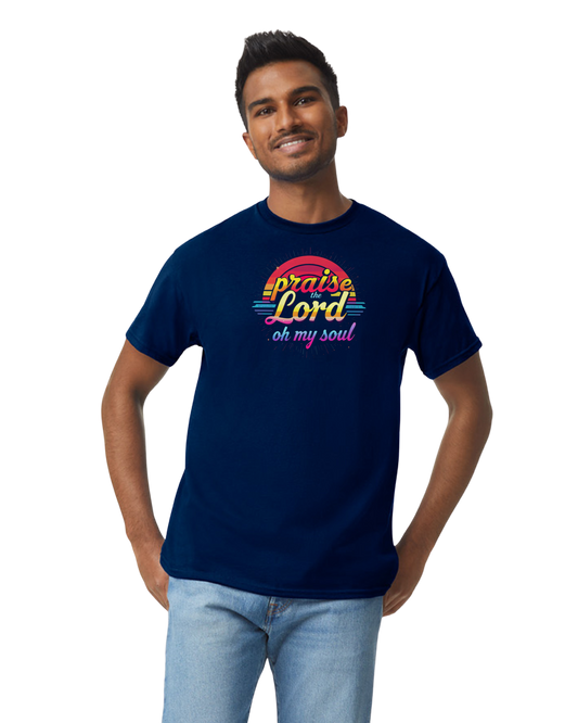 Psalm 146:1 "Praise the Lord" Adult T-Shirt