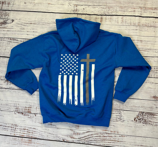 Faith + Freedom Christian Hoodie