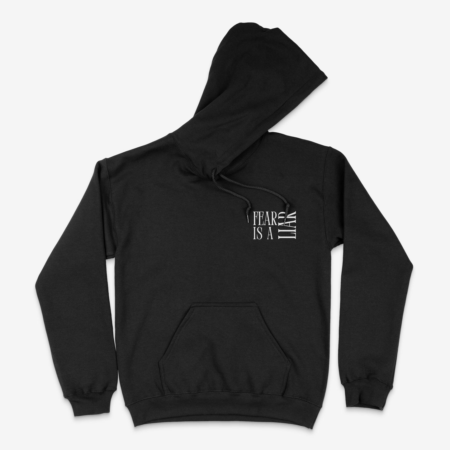 "Fear is a Liar" 2 Timothy 1:7 Adult Hoodie