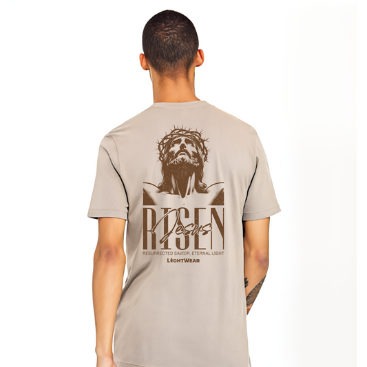 RISEN Jesus T-Shirt – Resurrected Savior Christian Tee