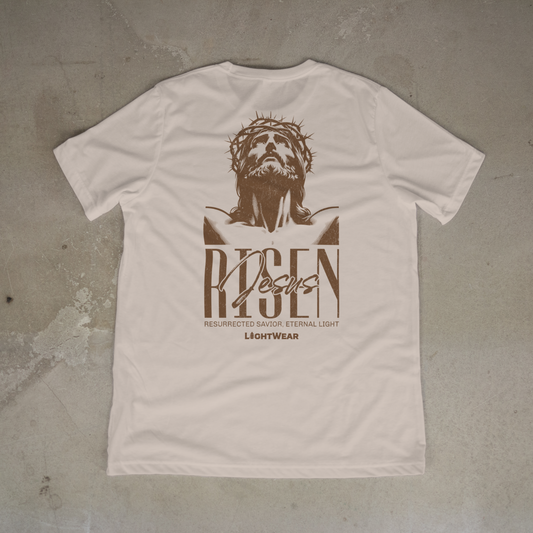 RISEN Jesus T-Shirt – Resurrected Savior Christian Tee