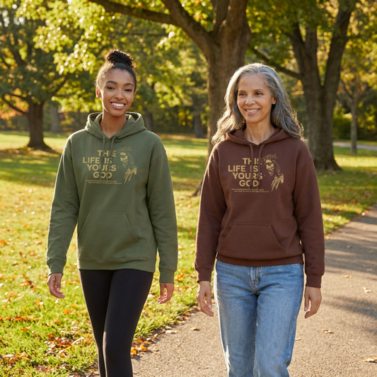 “This Life Is Yours, God” Hoodie – Psalm 37:5 Christian Sweatshirt | Faith Apparel