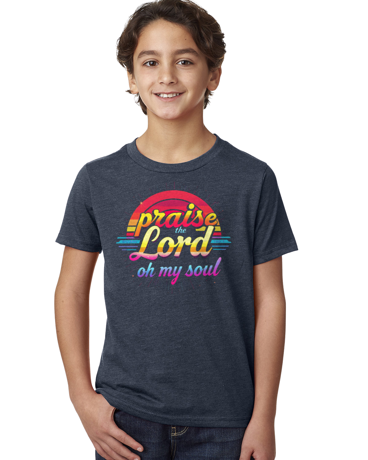 Psalm 146:1 "Praise the Lord" Youth T-Shirt